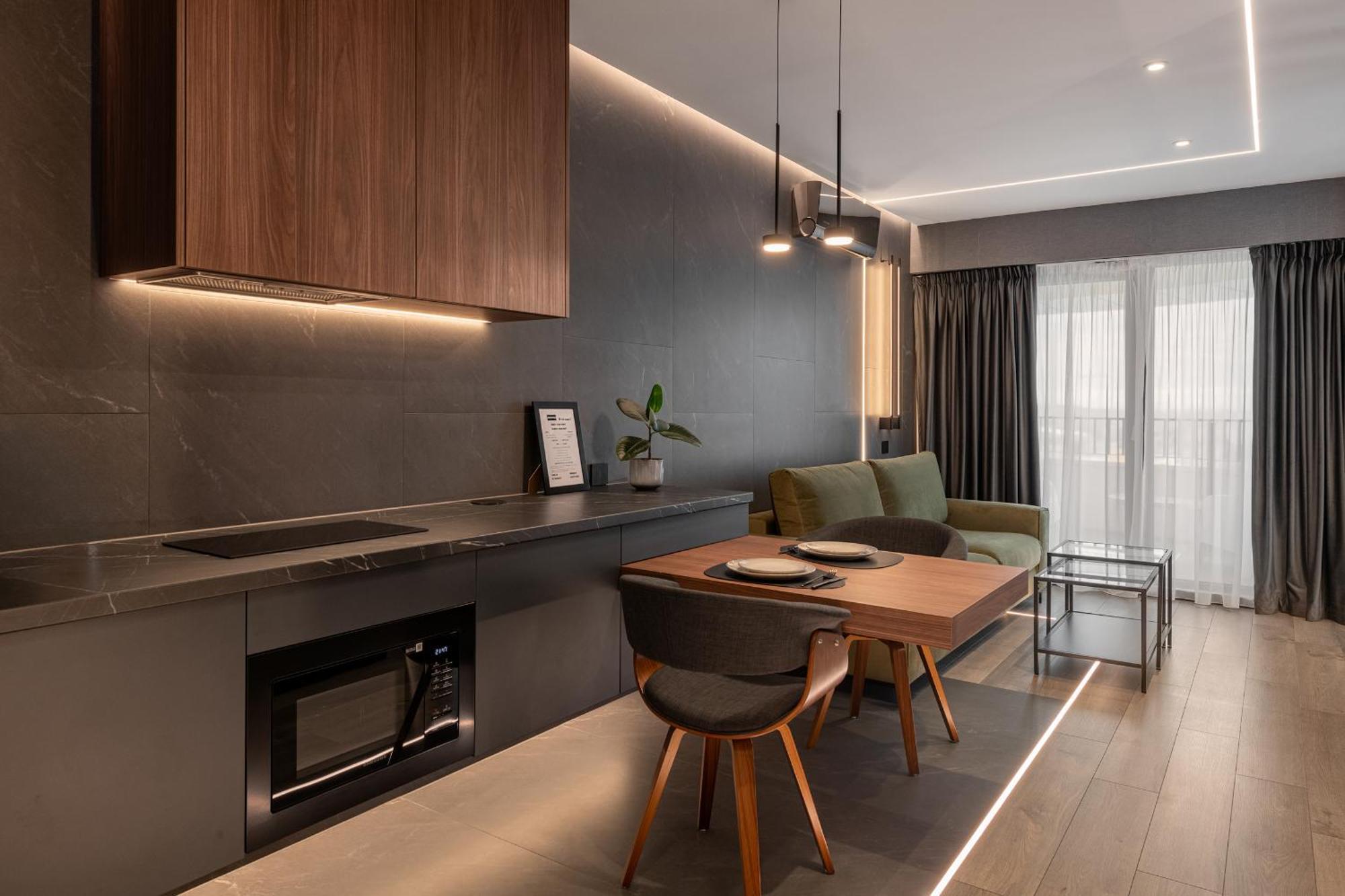 Boudoir Apartment City Tower - 15Th Floor 克卢日-纳波卡 外观 照片