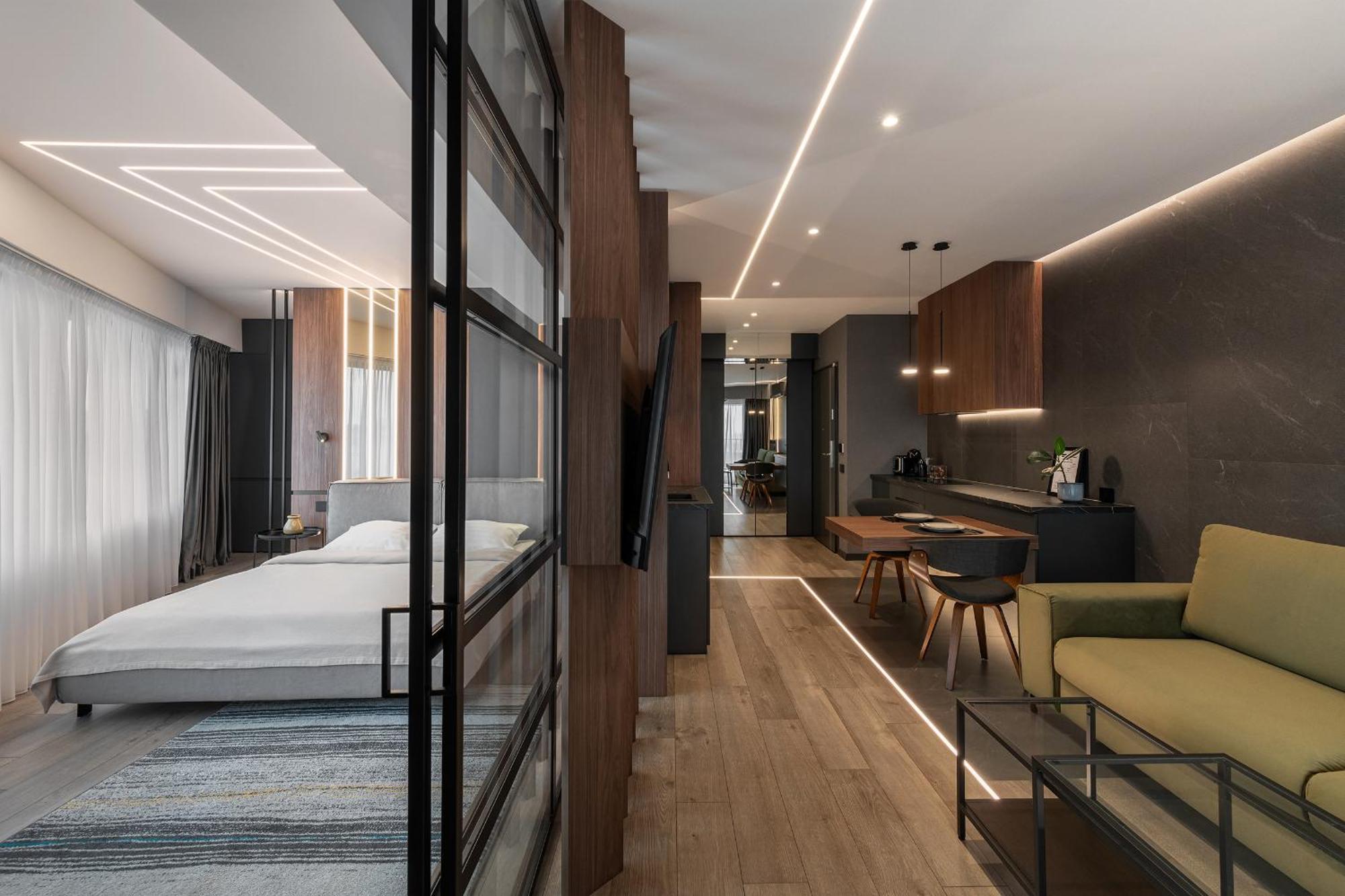 Boudoir Apartment City Tower - 15Th Floor 克卢日-纳波卡 外观 照片