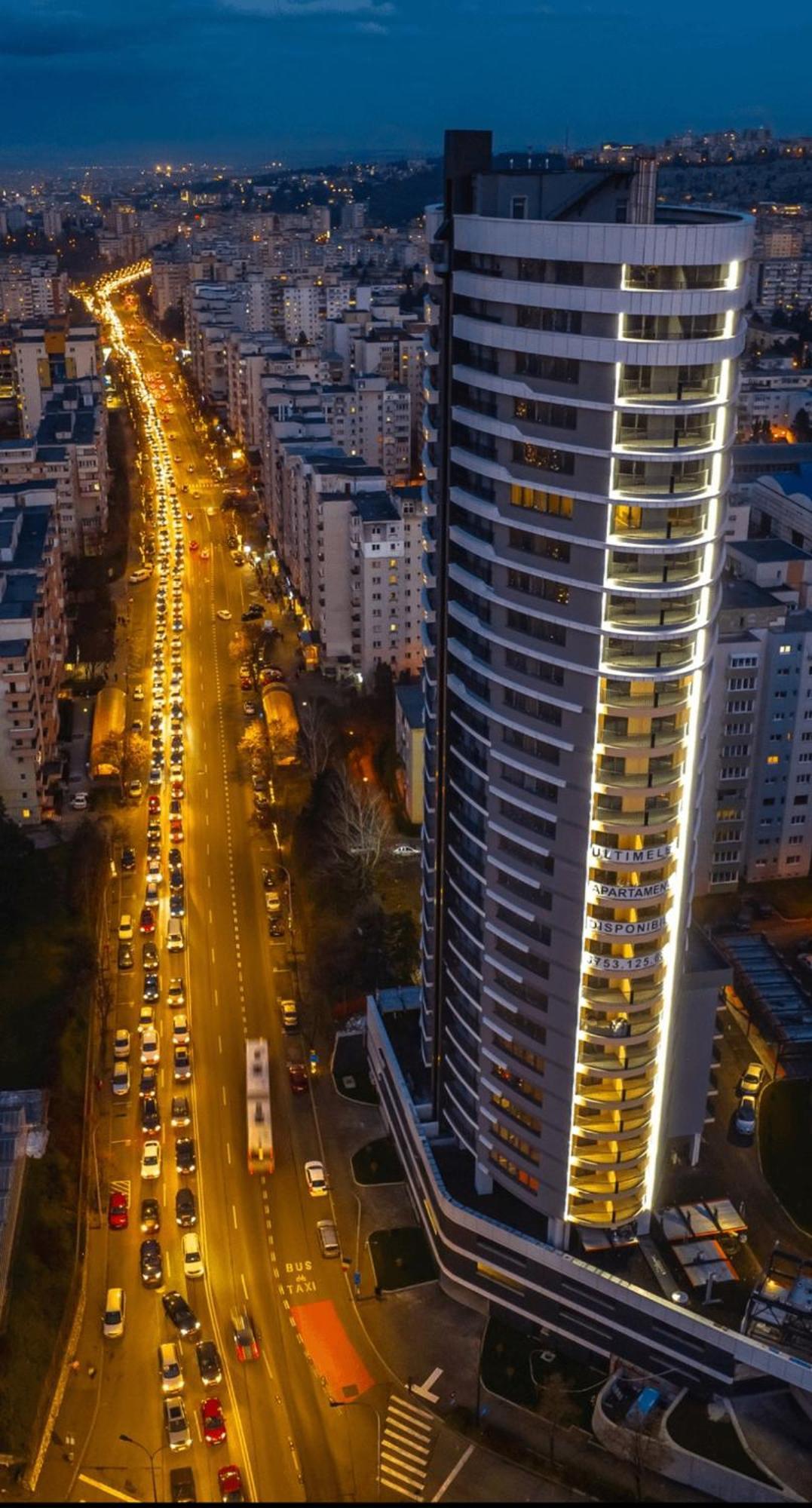 Boudoir Apartment City Tower - 15Th Floor 克卢日-纳波卡 外观 照片